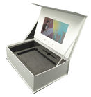 custom print gift box with lcd video screen,LCD video presentation box with foam inlay