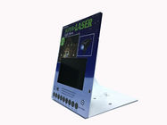cardboard counter displays with LCD video player paper retail display cardboard video pop display