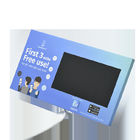 Custom design video point of purchase display, retail LCD video pop display video shelf talker