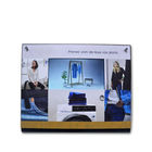 Point of purchase(POS) video screen displays with custom print,LCD video shelf talker for retails