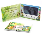 4.3/5/7/10 inch LCD video express book LCD video business card with 8GB memory