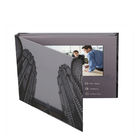 Latest video marketing solution 7 inch LCD video book/LCD video mailer brochure with 1300G hard back