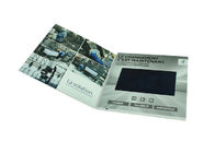 Custom print LCD Video Brochure Video Greeting Card with Memory of 128MB to 8GB to Play Your Videos