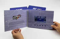 Lcd Display Video Brochure Content Marketing Postcard With Wifi For Automative