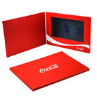 7 inch Touch screen video brochure player,advertising player video card,video card with usb