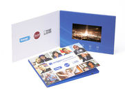 Business Gift 5"IPS Screen Video Brochure ,Video Brochure Card ,Lcd Video brochure Card with UV brochure print