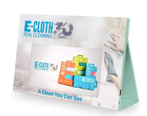 wholesale display with media video player, 10 inch branded print video display