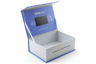 custom print gift box with lcd video screen,LCD video presentation box with foam inlay