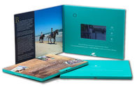 4.3 inch LCD video screen brochure with video and photo presentation slide show function