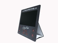 7 inch LCD video pop display with control buttons for supermarket
