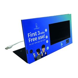 7 inch desktop video display screen with custom print