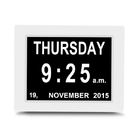 8Inch IPS 1024x768 Digita Calendar Day Clock LCD digital photo frame