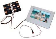 Battery operated shelf video screen / 7 inch electronic digital video shelf talker