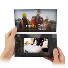 5 Inch digital lcd tft screen video brochure catalogue custom print LCD brochure