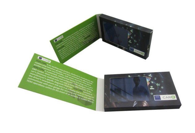 2.4 inch video name card with cmyk print,2.4 inch LCD display with business card size