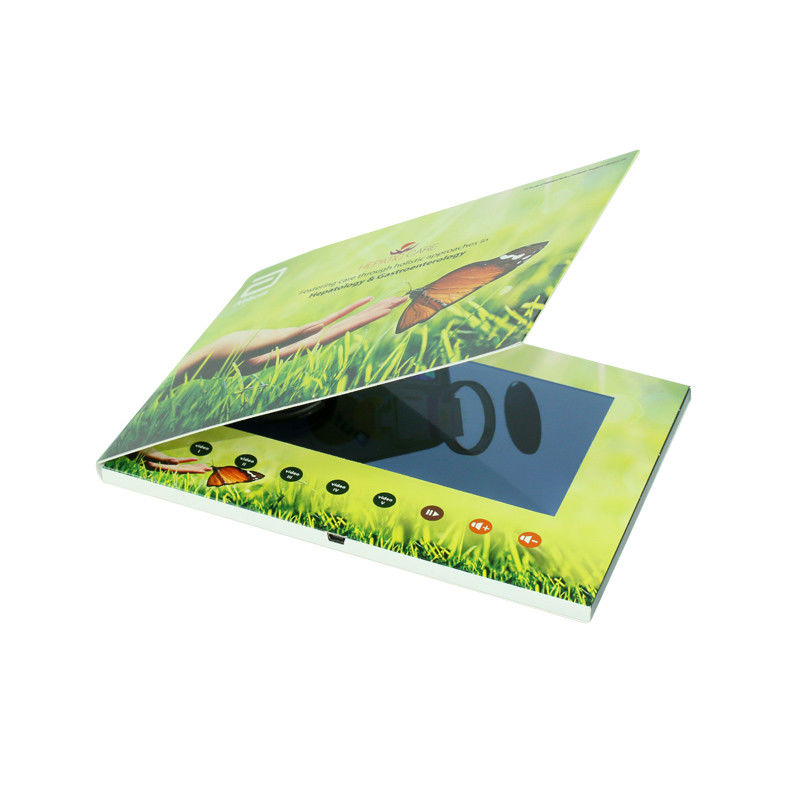 Promotional digital video brochure card , LCD video mailer for new product lanuch