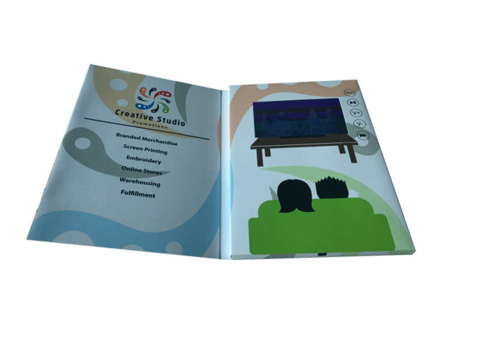 1GB Memory video book with extra page booklet brochure