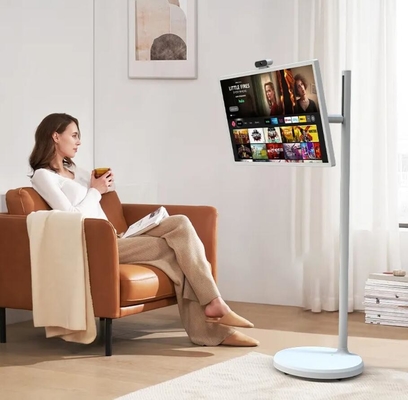 Smart TV 32 Inch Android 10 OS System Incell Touch Screen Stanbyme With Stand And Battery